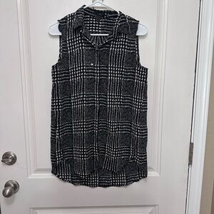 Elegant Blue Sleeveless Dress